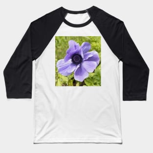 Lilac Anemone Baseball T-Shirt